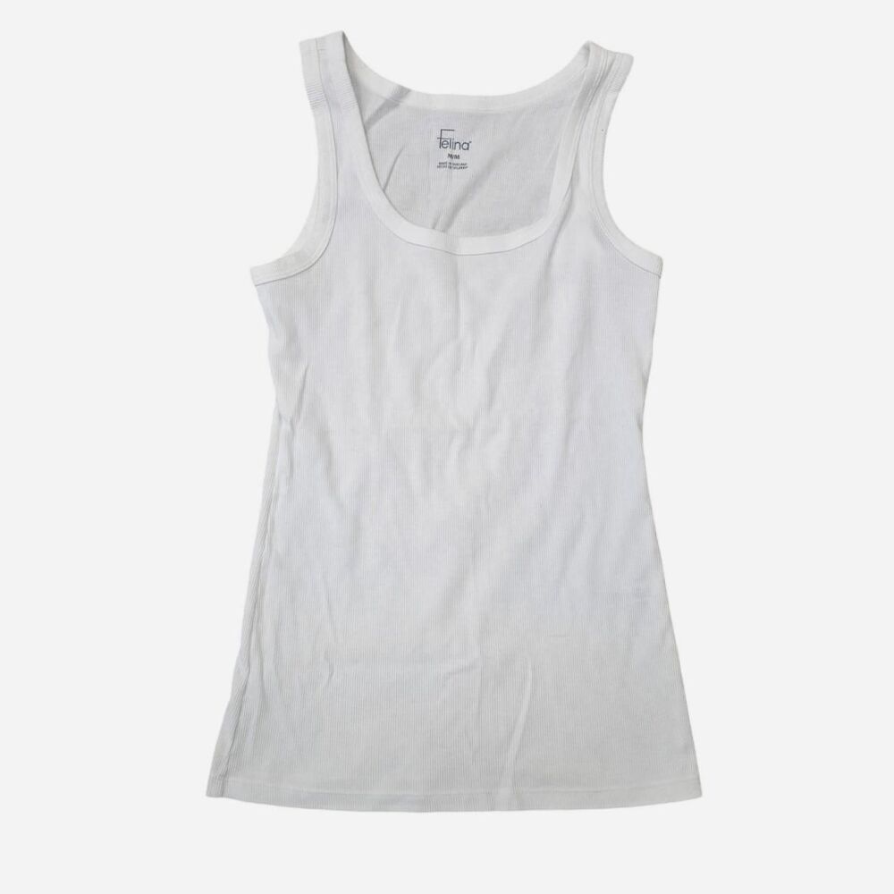 White Felina Women's Size Medium tank top